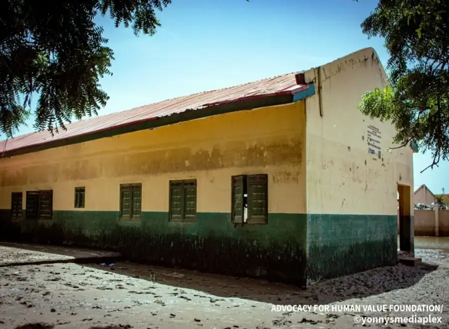 Bulabulin Government School before the work